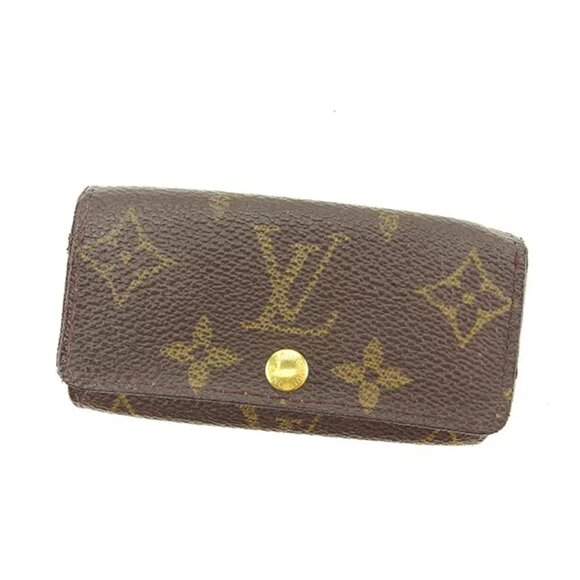 Louis Vuitton Key holder Key case Monogram Brown Woman Authentic Used - Picture 1 of 6